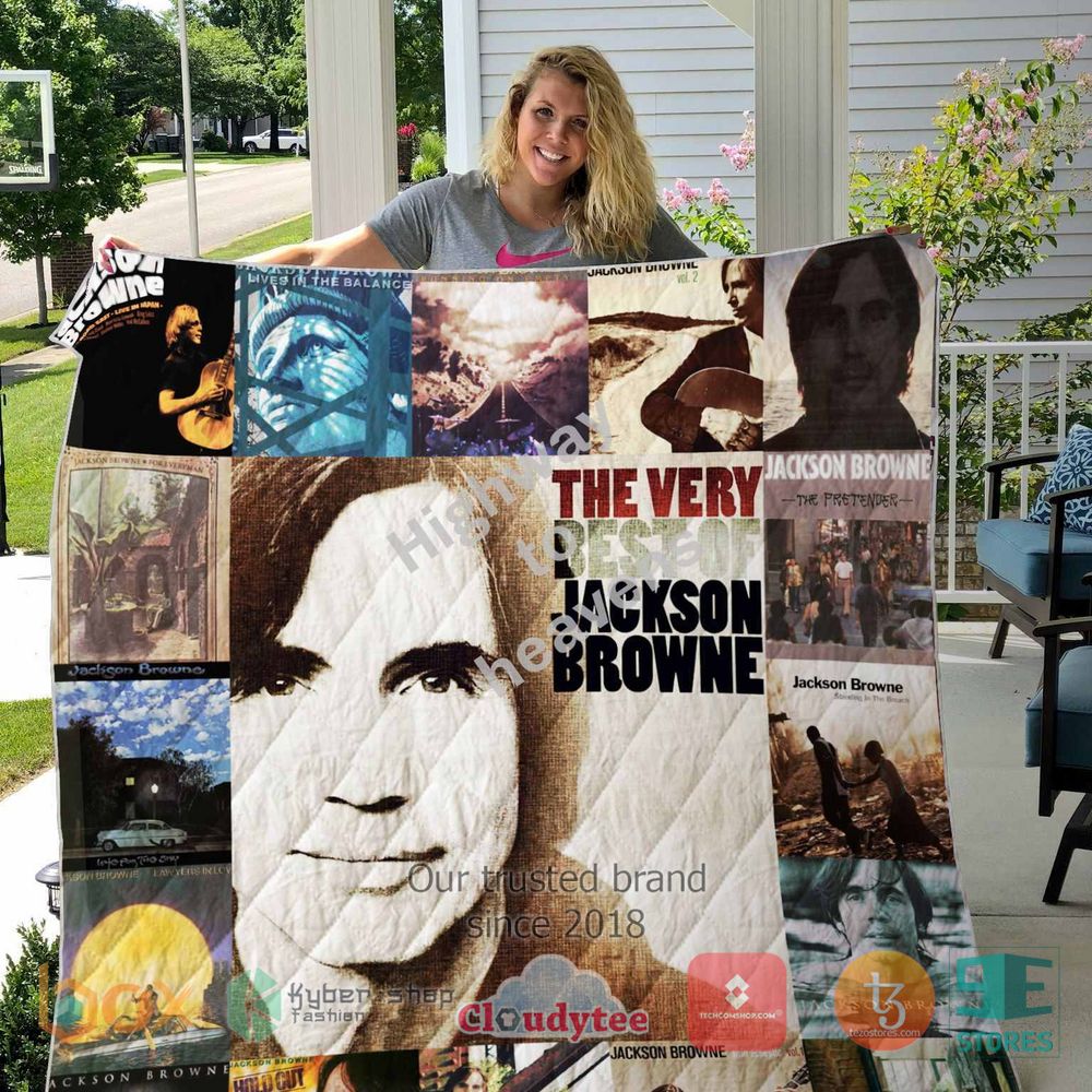 BEST Jackson Browne The Very Best Album Quilt 3