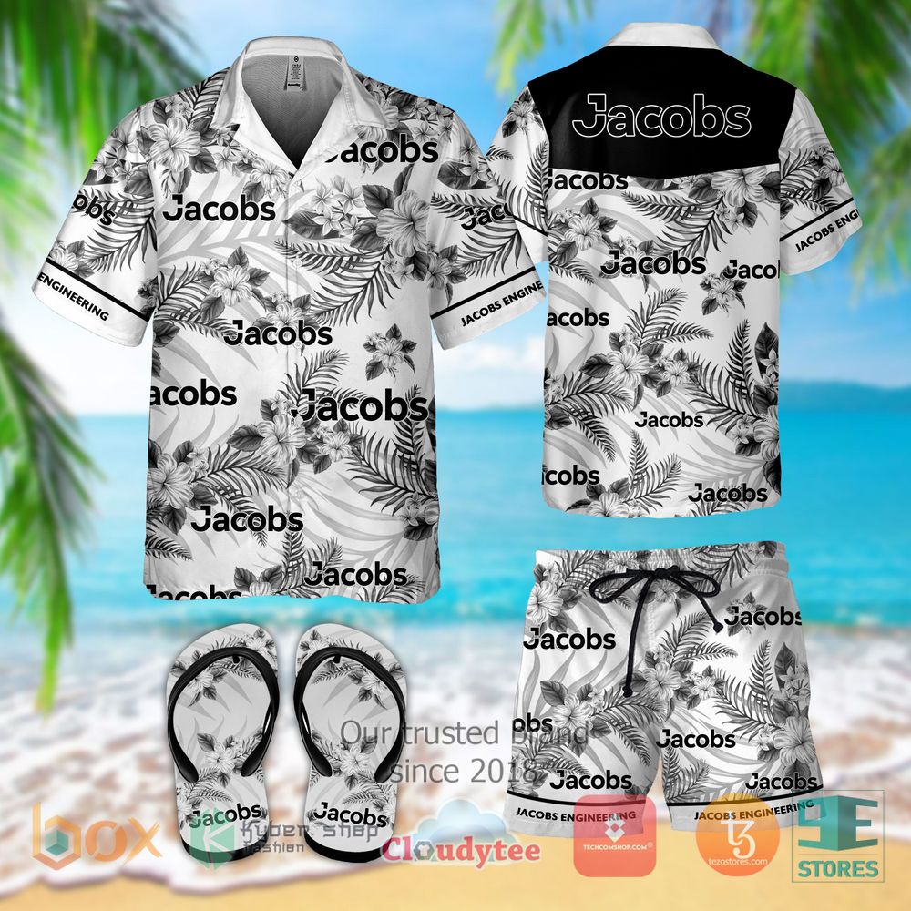 BEST Jacobs Engineering Hawaiian Shirt, Shorts 2