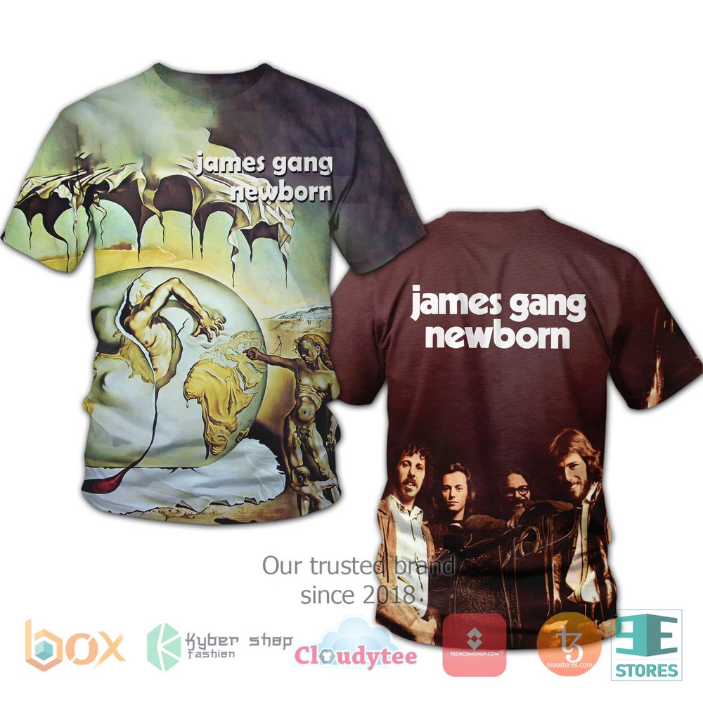 BEST James Gang Newborn 3D Shirt 3