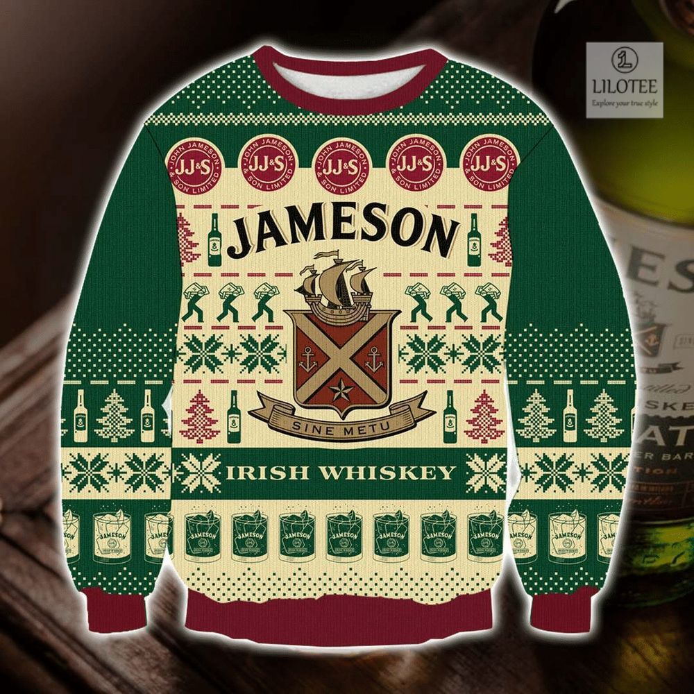 BEST Jameson Irish Whiskey Sine Mute 3D sweater, sweatshirt 2