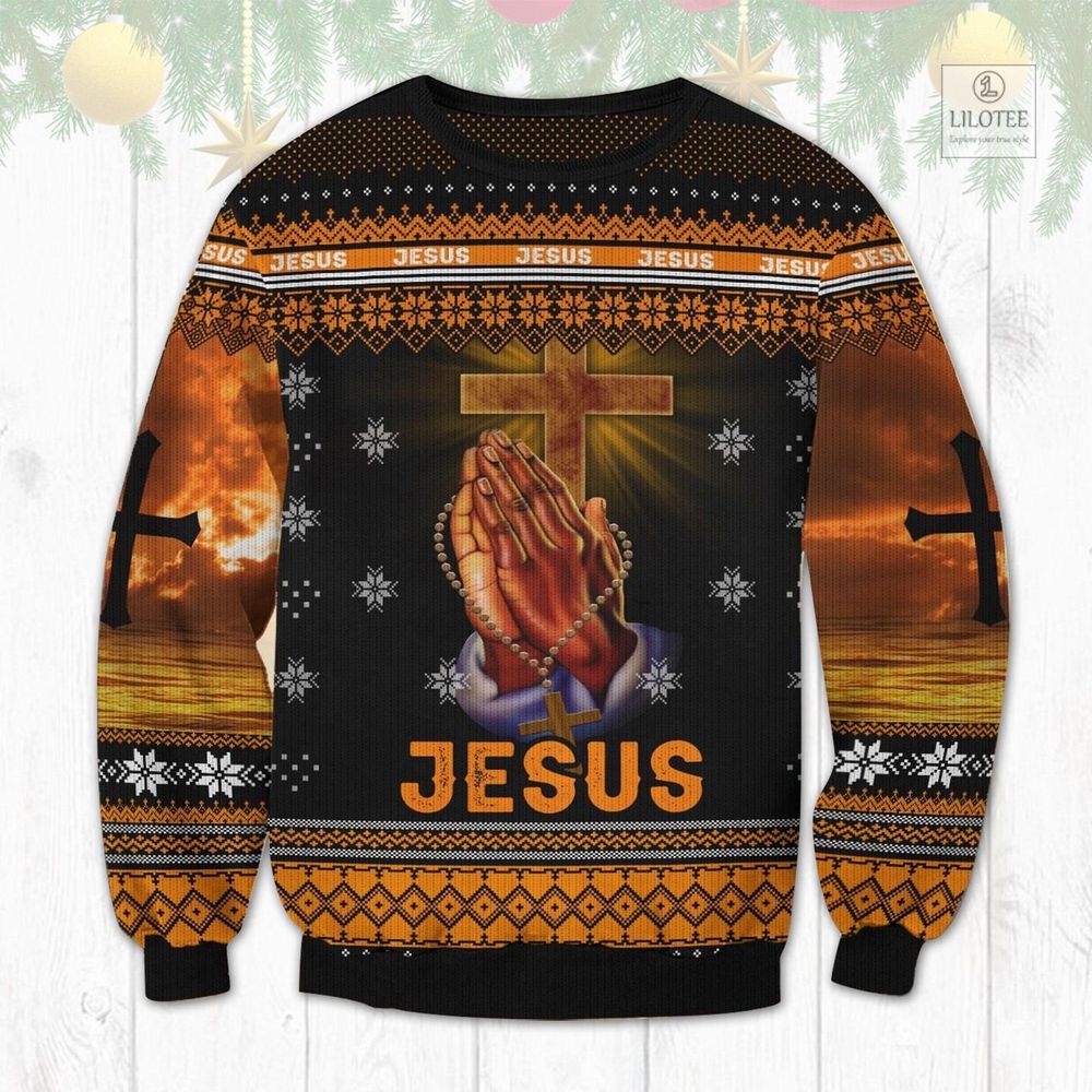 BEST Jesus Cross Christmas Sweater and Sweatshirt 2