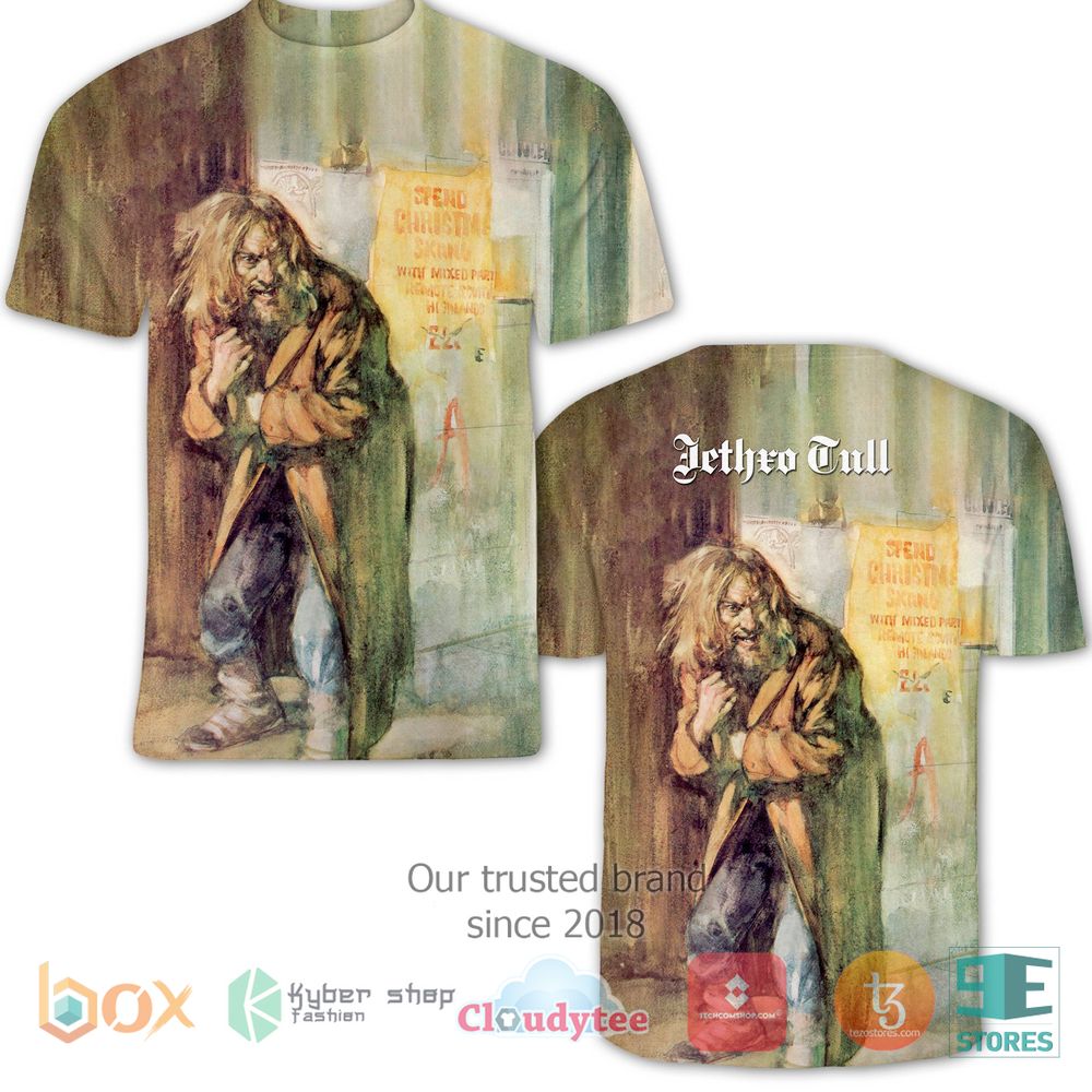 HOT Jethro Tull Aqualung 3D T-Shirt 2