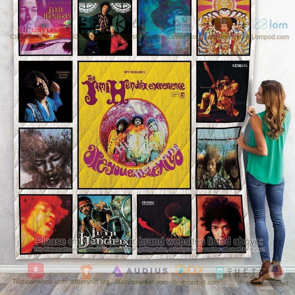 NEW Jimi Hendrix Are You Experienced Quilt 3