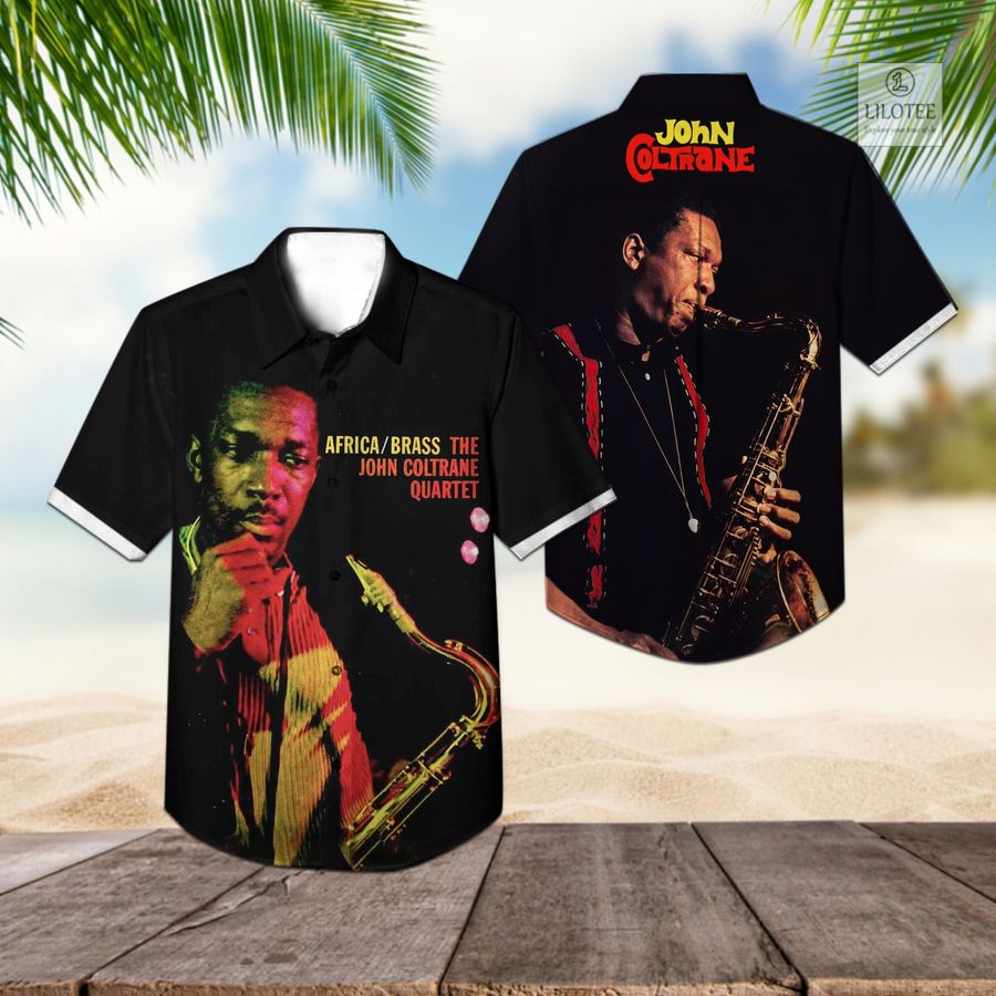BEST John Coltrane Quartet Africa Brass Hawaiian Shirt 2