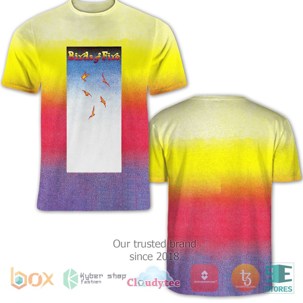 HOT John Mclaughlin Birds of Fire 3D T-Shirt 3