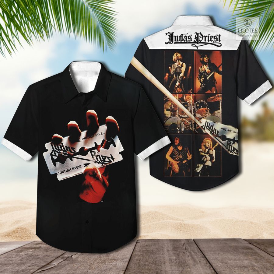 BEST Judas Priest British Steel Hawaiian Shirt 2