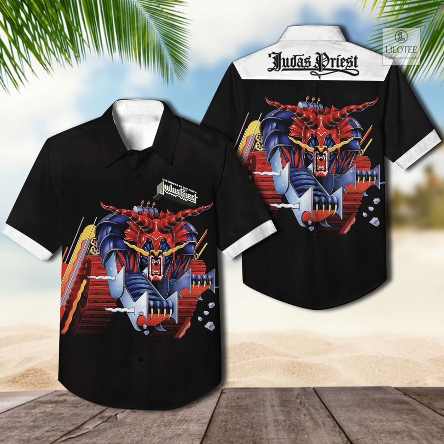 BEST Judas Priest Defenders Of The Faith Hawaiian Shirt 2