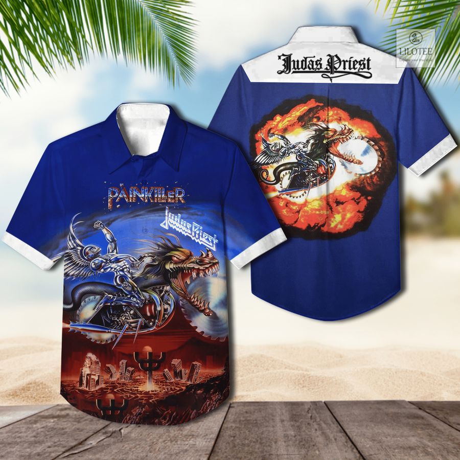 BEST Judas Priest Painkiller Hawaiian Shirt 3