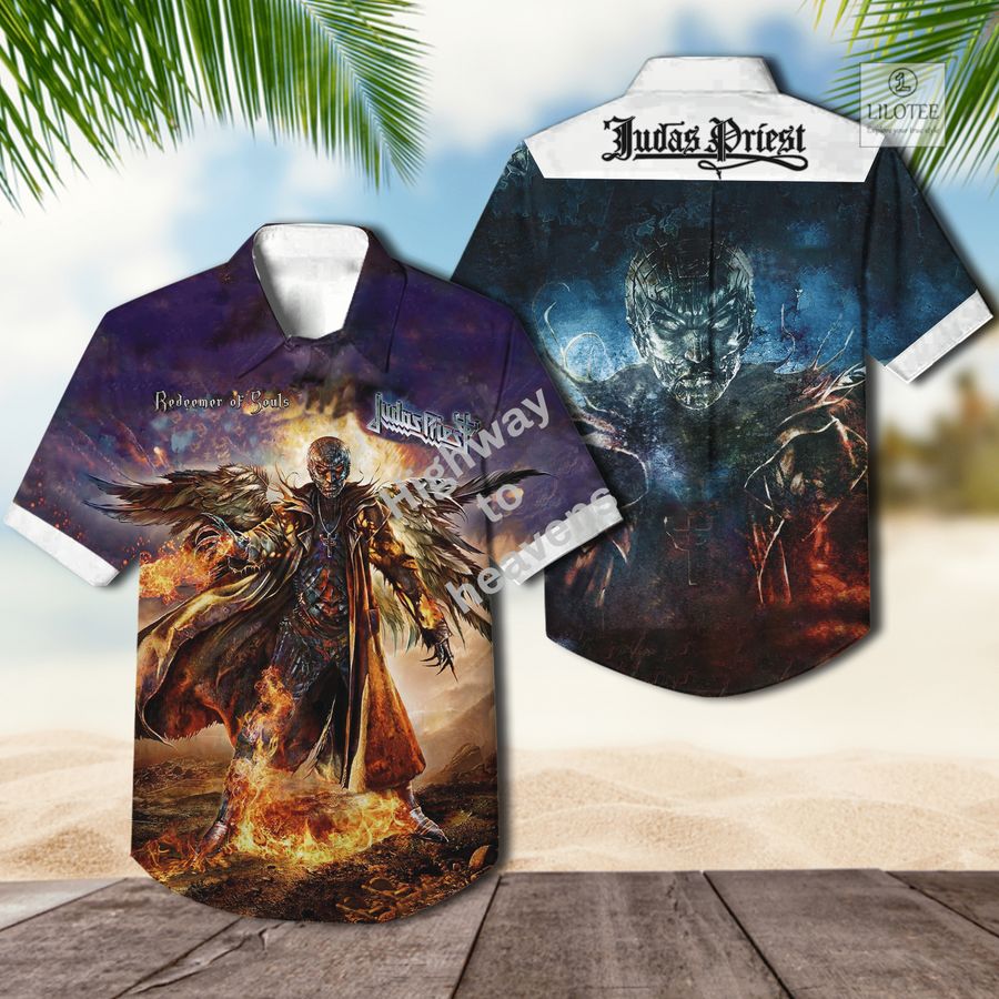 BEST Judas Priest Redeemer Of Souls Hawaiian Shirt 2