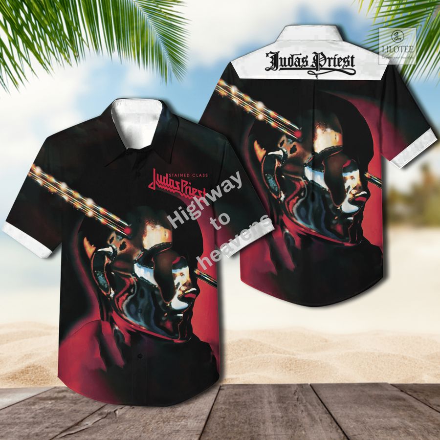 BEST Judas Priest Stained Class Hawaiian Shirt 2