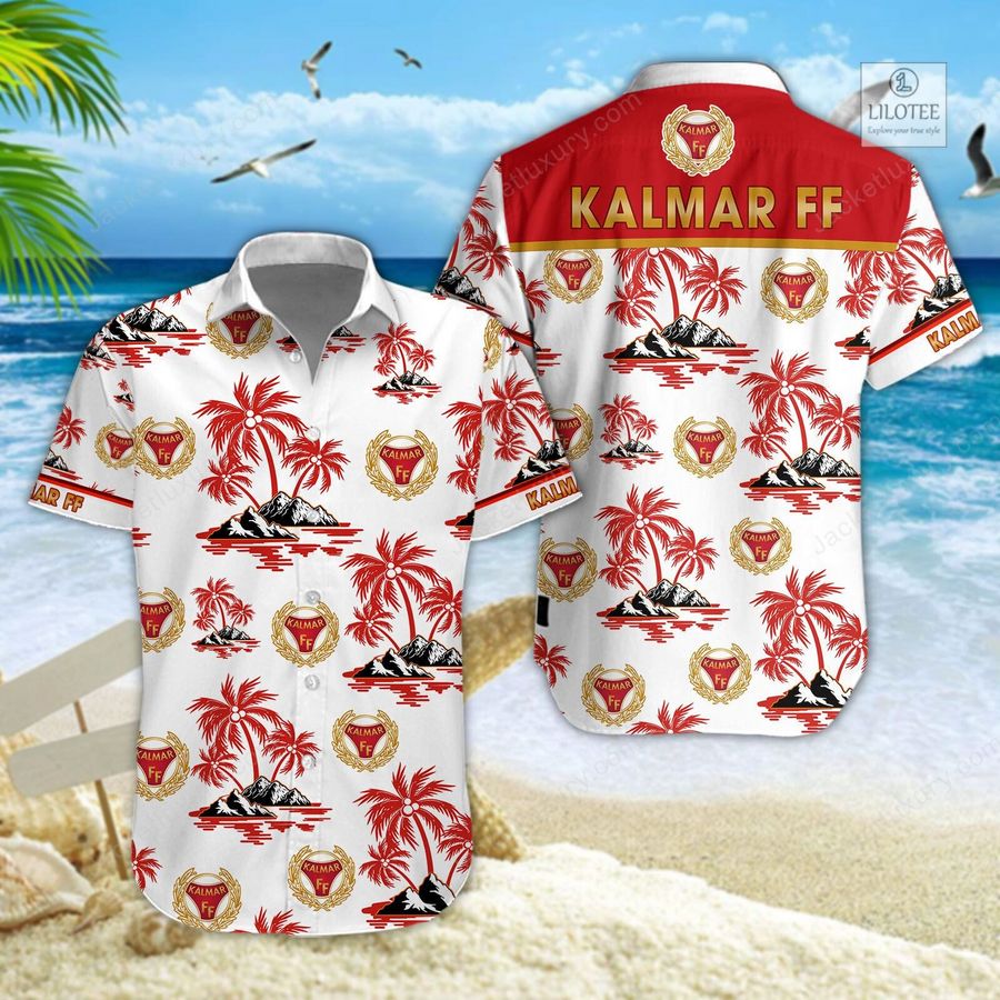 BEST Kalmar FF Hawaiian shirt, short 4