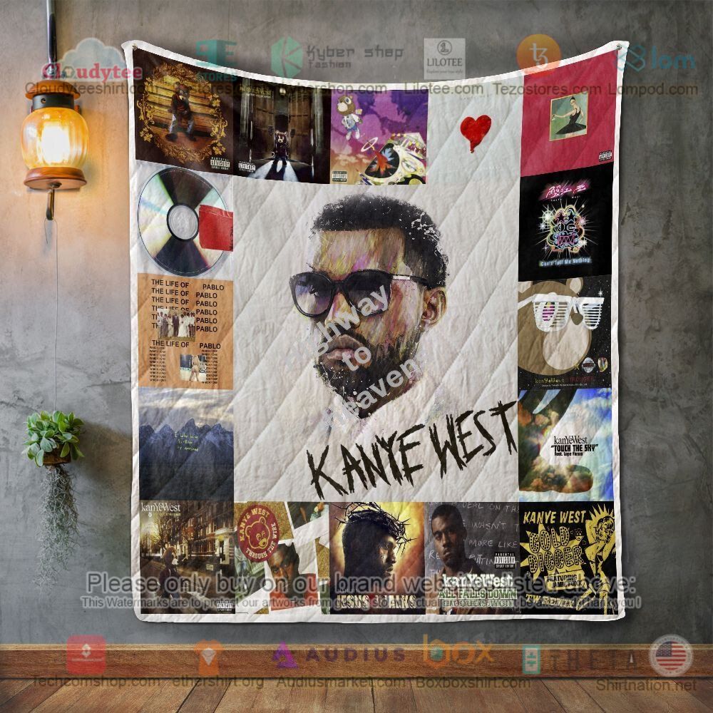 NEW Kanye West The College Dropout Quilt 2