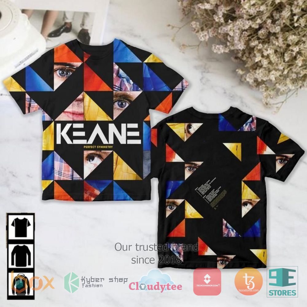 HOT Keane Perfect Symmetry T-Shirt 3