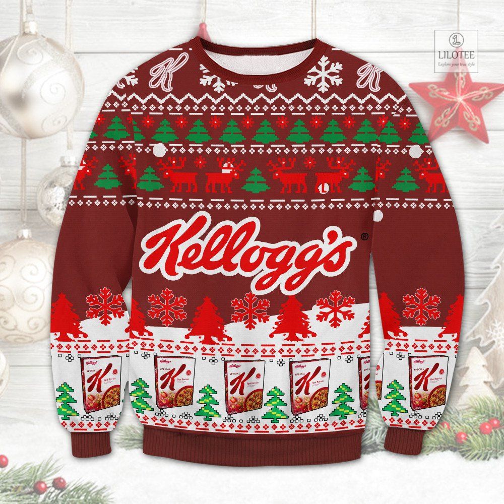 BEST Kellogg's Christmas Sweater and Sweatshirt 2