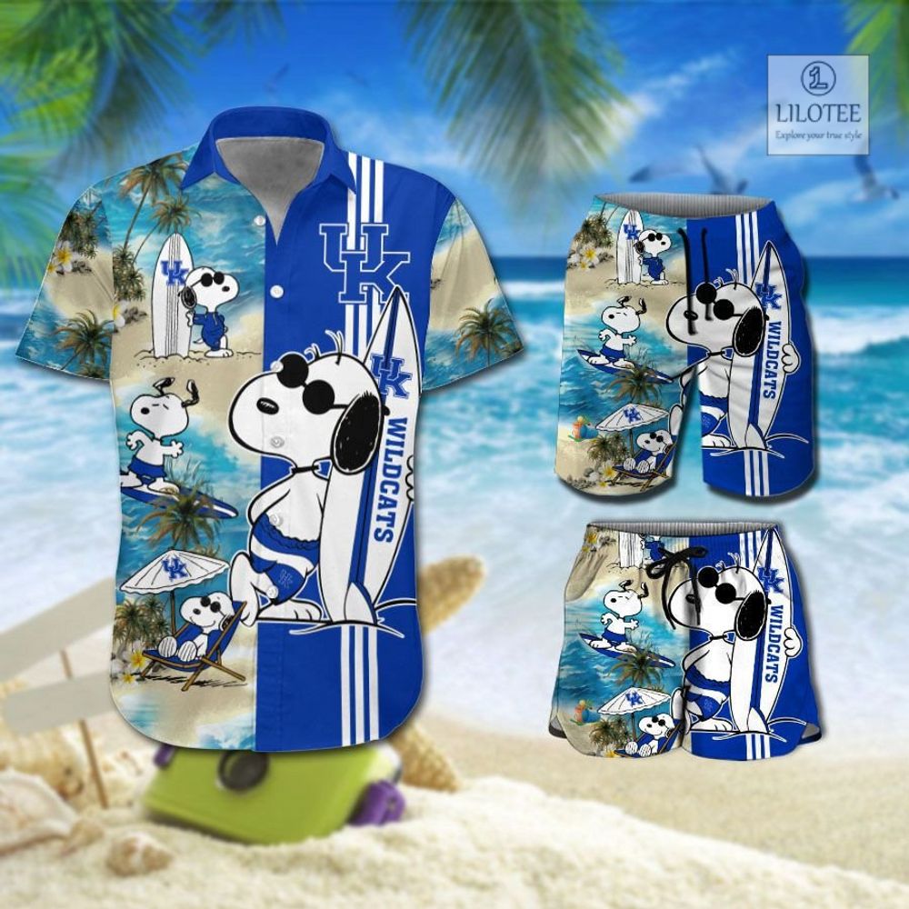 BEST Kentucky Wildcats Snoopy Hawaiian Shirt, Shorts 9