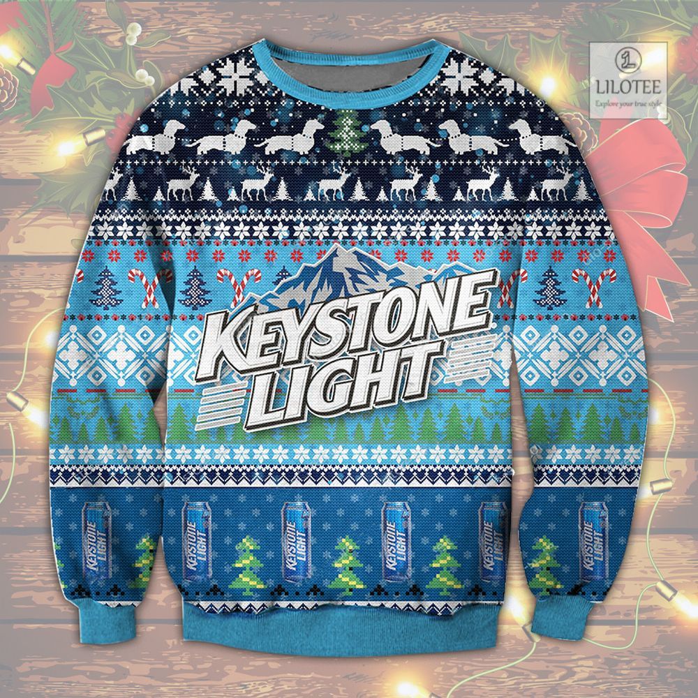 BEST Keystone Light Blue 3D sweater, sweatshirt 2
