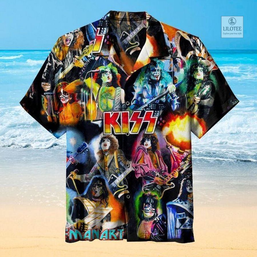 BEST Kiss Kiss Art Album Hawaiian Shirt 3