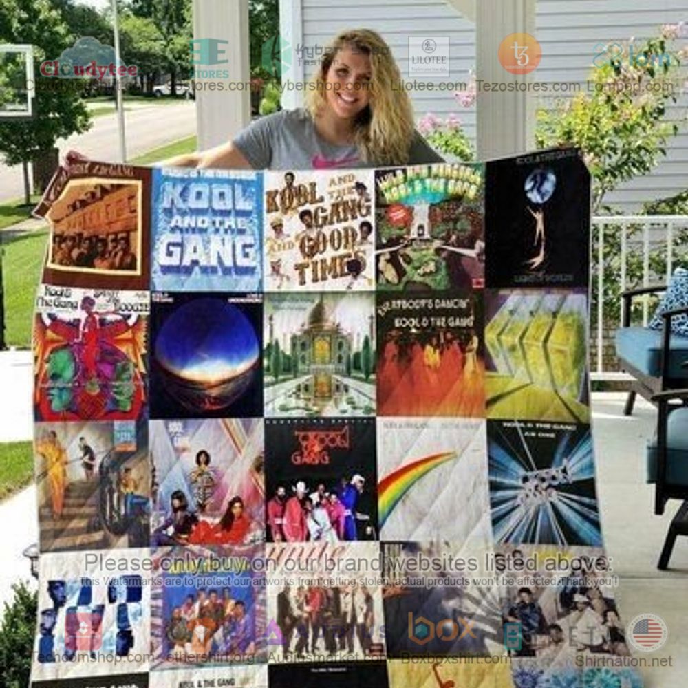 NEW Kool & the Gang albums covers Quilt 3