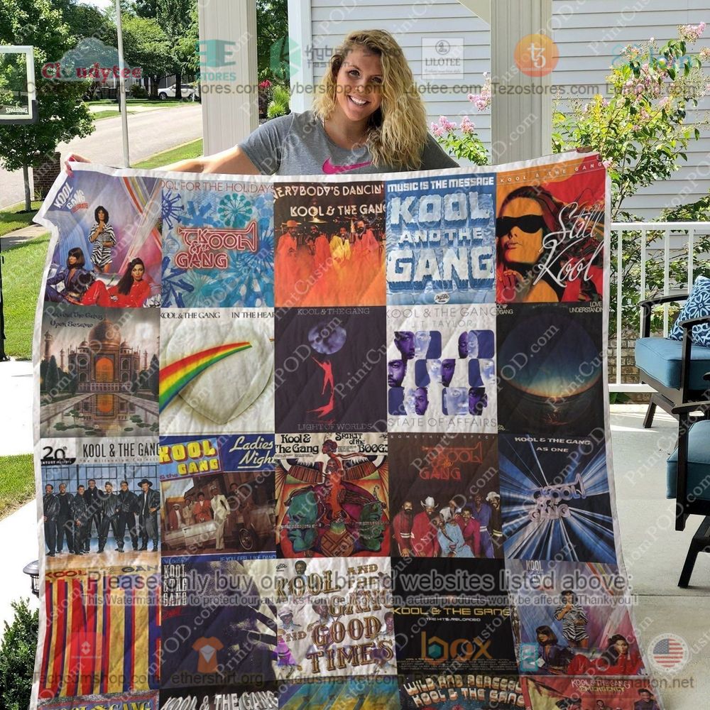 NEW Kool & the Gang Spirit of the Boogie Quilt 5