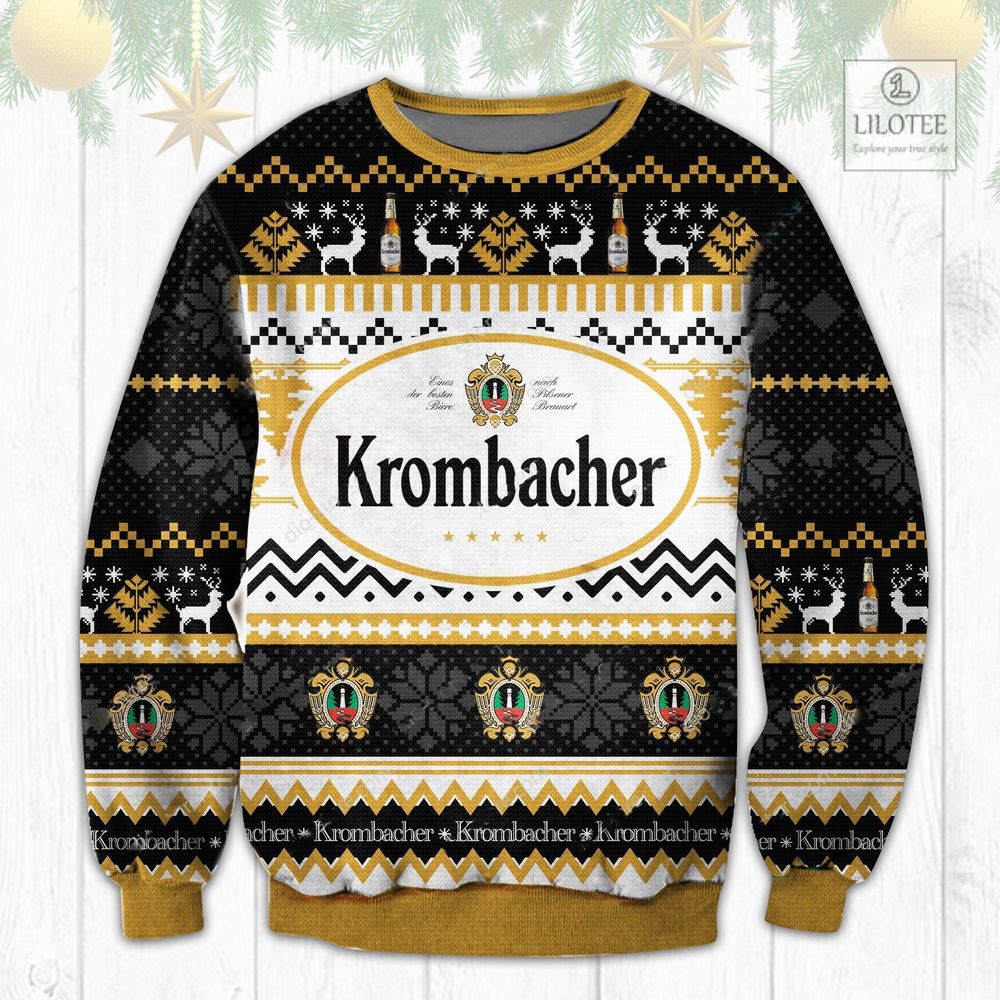 BEST Krombacher Beer 3D sweater, sweatshirt 2