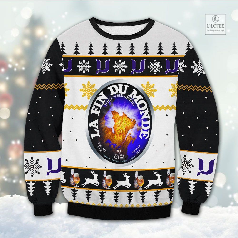 BEST La Fin Du Monde biere Christmas Sweater and Sweatshirt 3