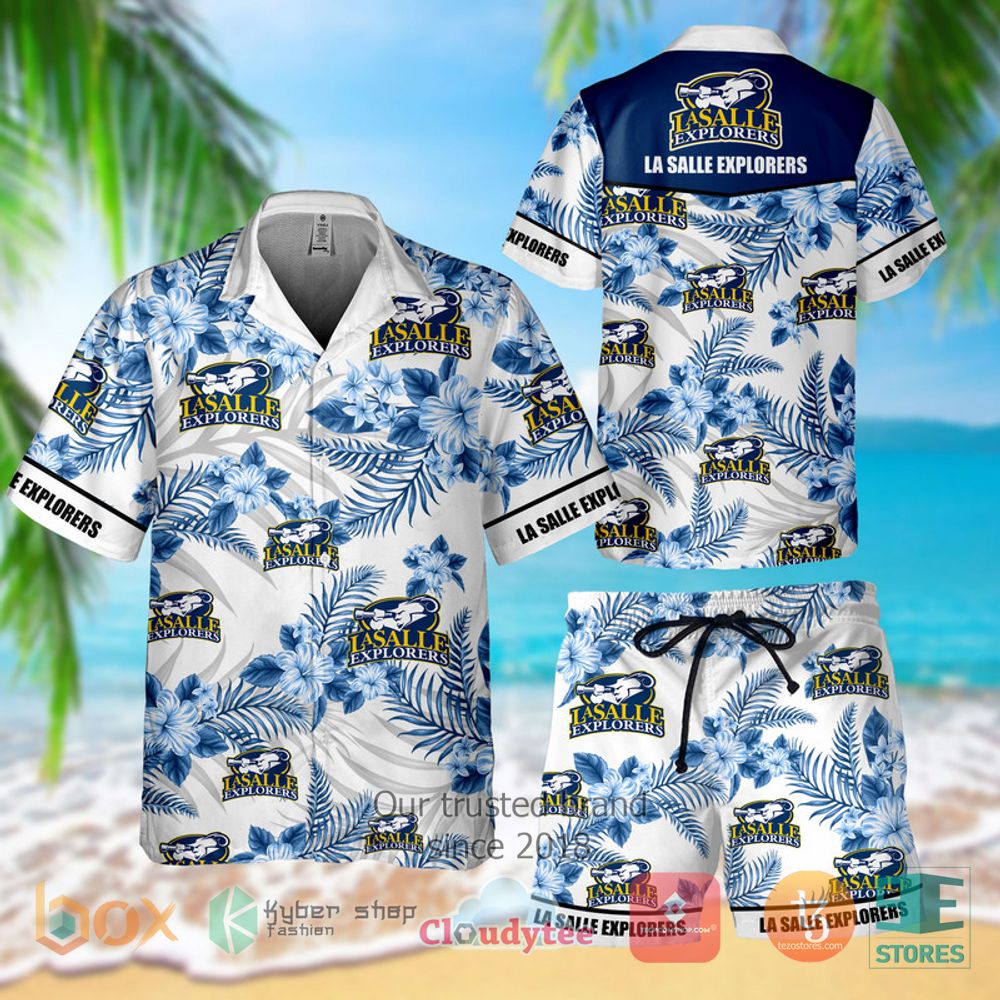HOT La Salle Explorers Hawaiian Shirt and Shorts 4