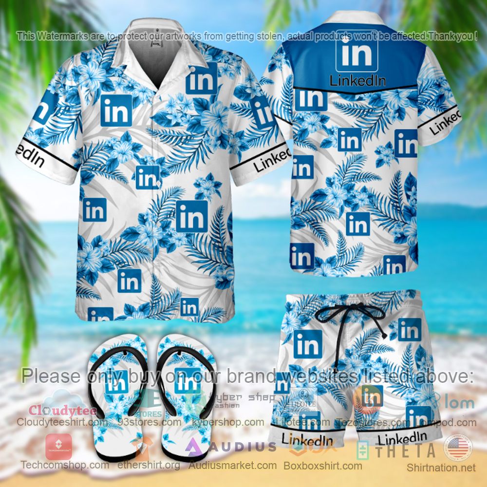 BEST LinkedIn Hawaiian Shirt, Short 1