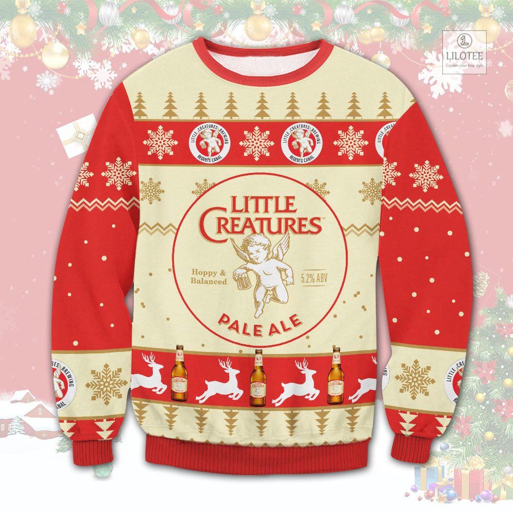 BEST Little Creatures Pale Ale Christmas Sweater and Sweatshirt 5