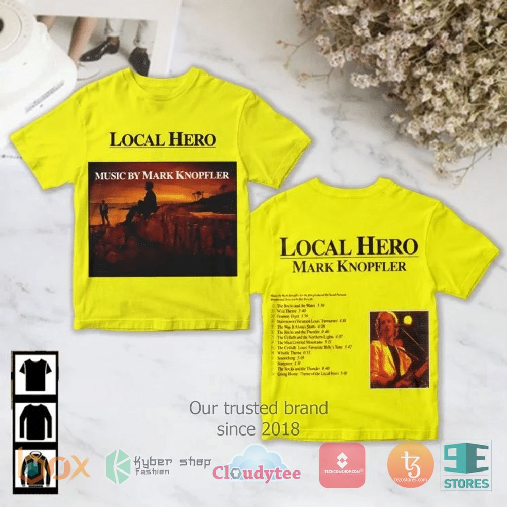 HOT Local Hero Music by Mark Knopfler Album 3D Shirt 2