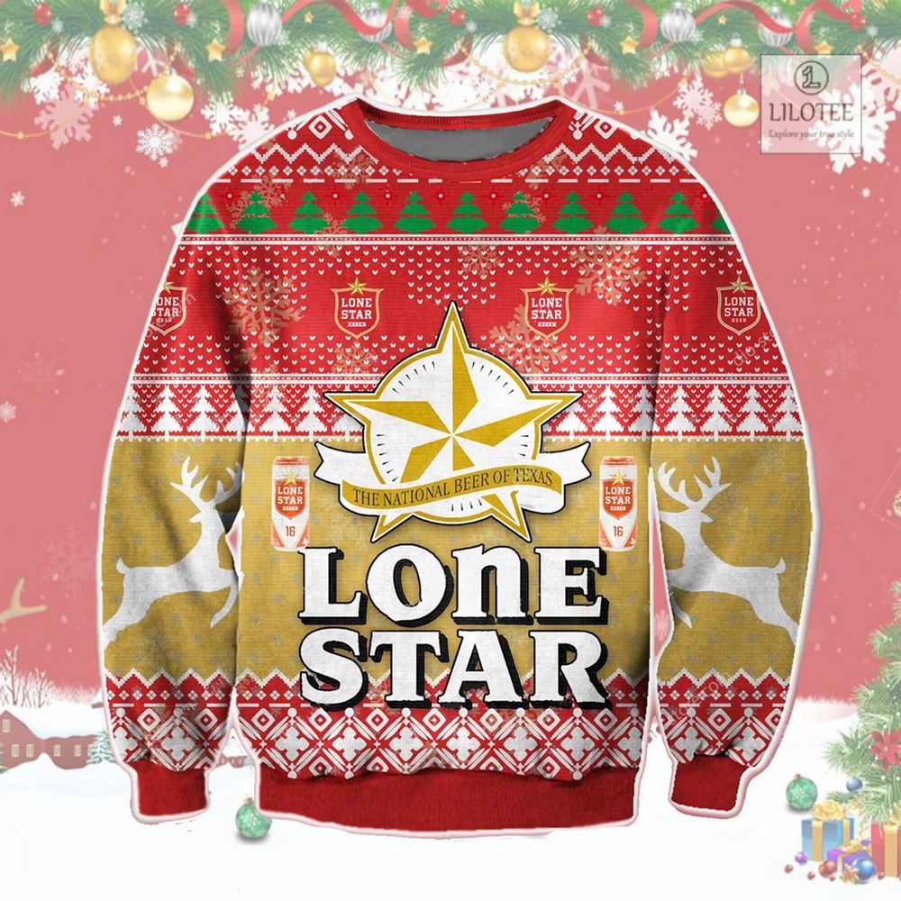 BEST Lone Star Beer 3D sweater, sweatshirt 3