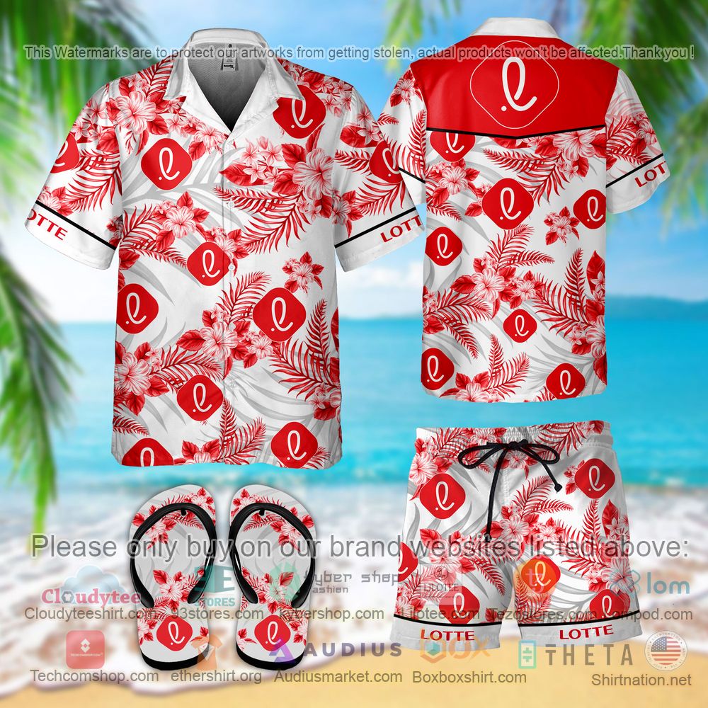BEST Lotte Hawaiian Shirt, Short 3