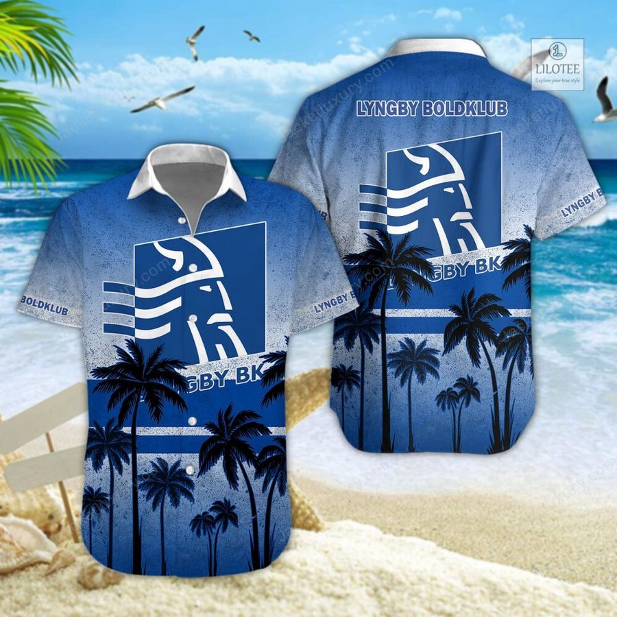 BEST Lyngby Boldklub Hawaiian Shirt, Short