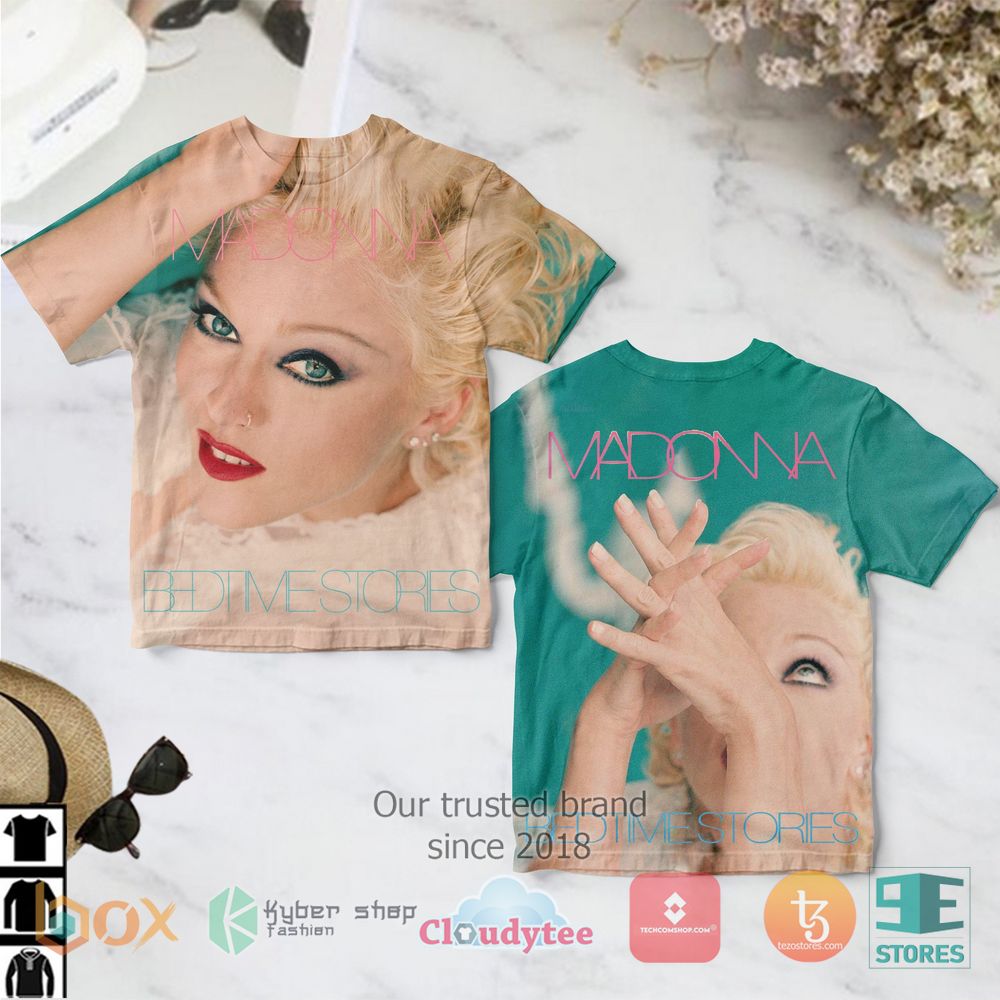HOT Madonna Bedtime Stories 3D T-Shirt 1