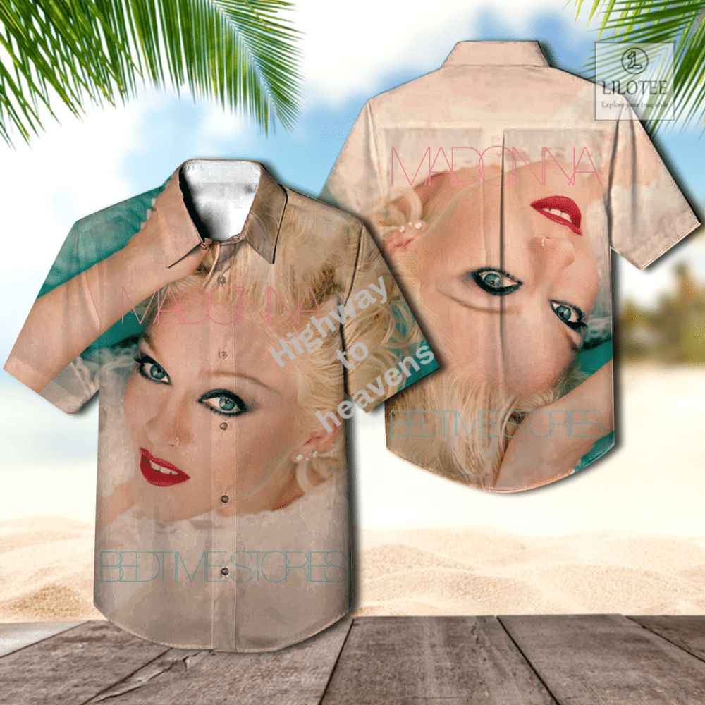 BEST Madonna Bedtime Stories Casual Hawaiian Shirt 3