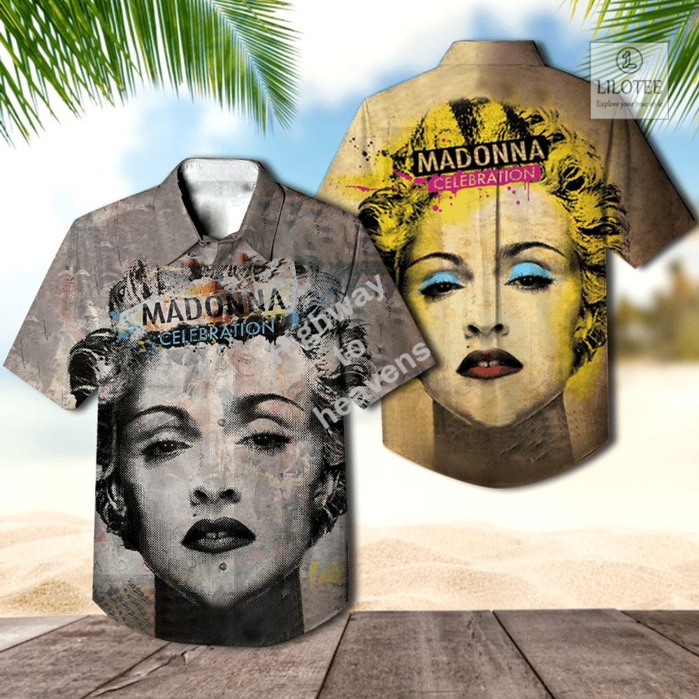 BEST Madonna Celebration Casual Hawaiian Shirt 2