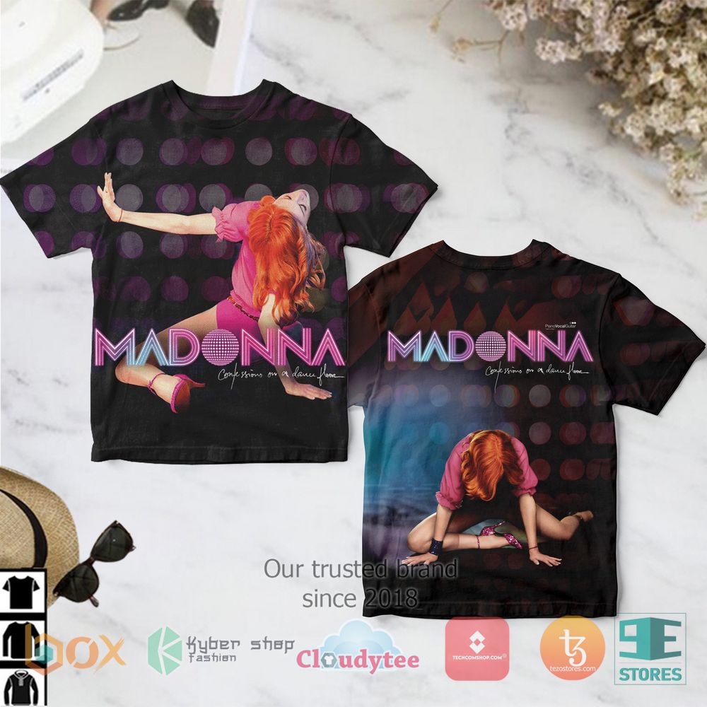 HOT Madonna Confessions on a Dance Floor 3D T-Shirt 6