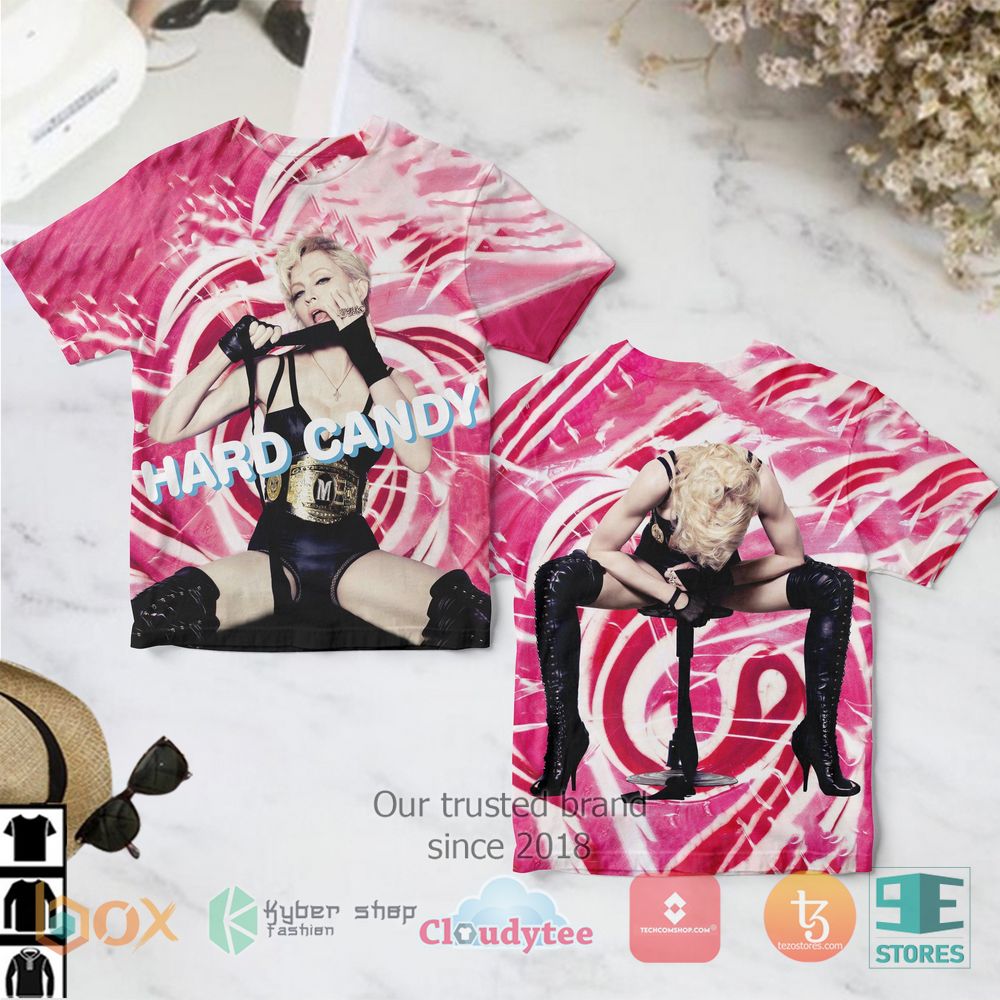 HOT Madonna Hard Candy 3D T-Shirt 1