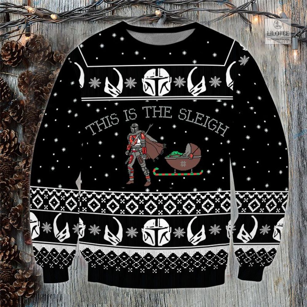 BEST Mandalorian This is the Sleigh Sweater and Sweatshirt 3