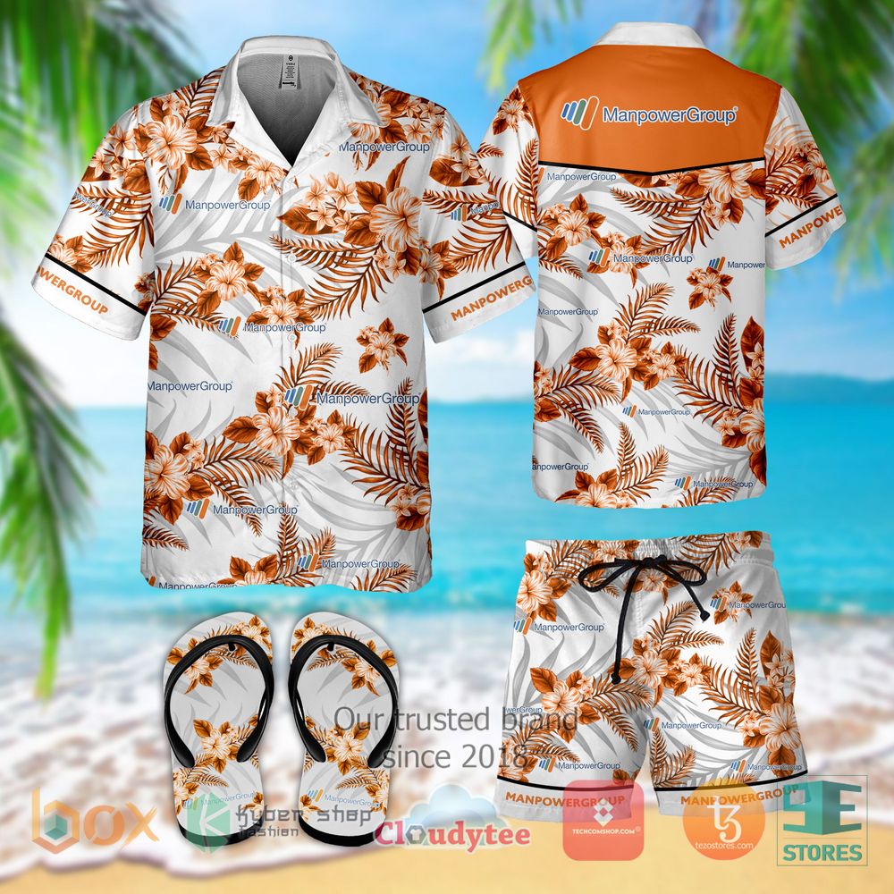 BEST ManpowerGroup Hawaiian Shirt, Shorts 3