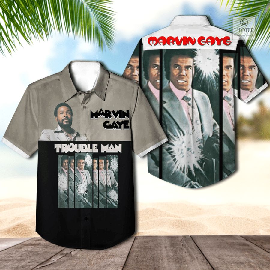 BEST Marvin Gaye Trouble Man Album Hawaiian Shirt 3