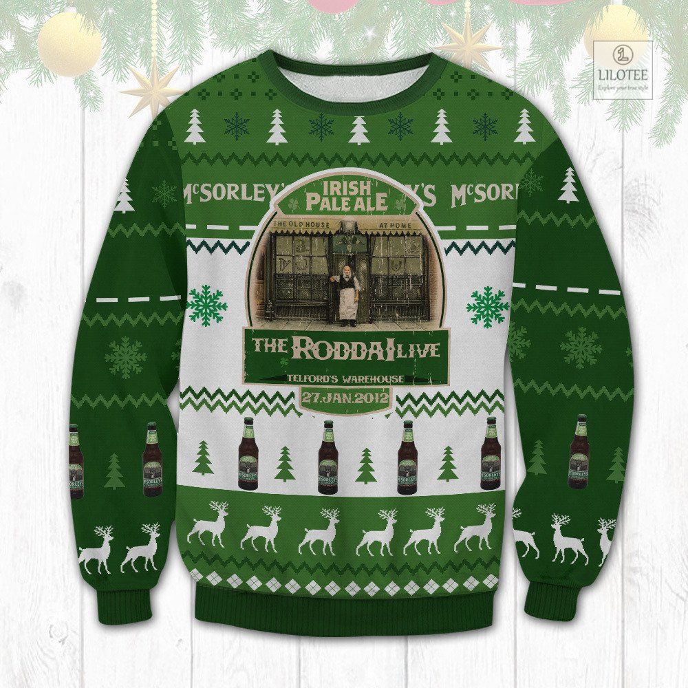 BEST McSorley's Pale Ale Christmas Sweater and Sweatshirt 3