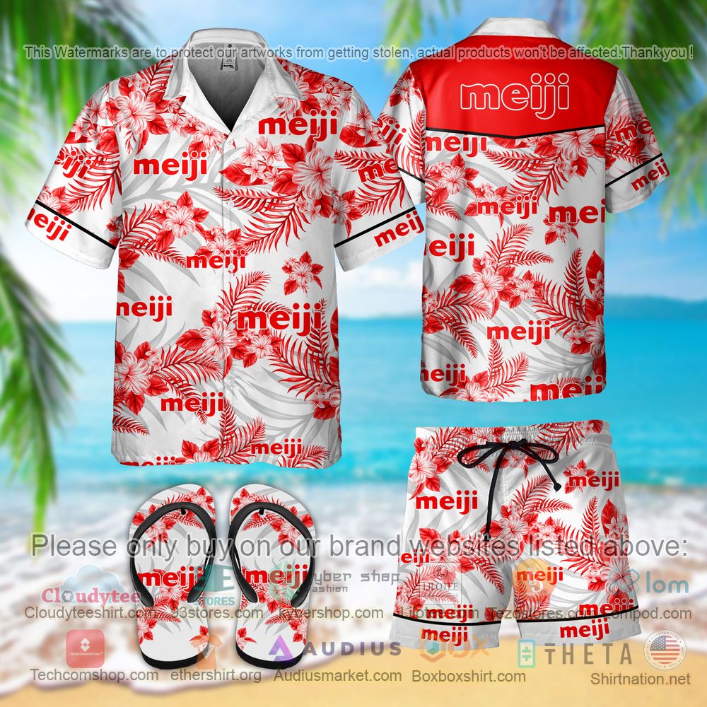 BEST Meiji Hawaiian Shirt, Short 3