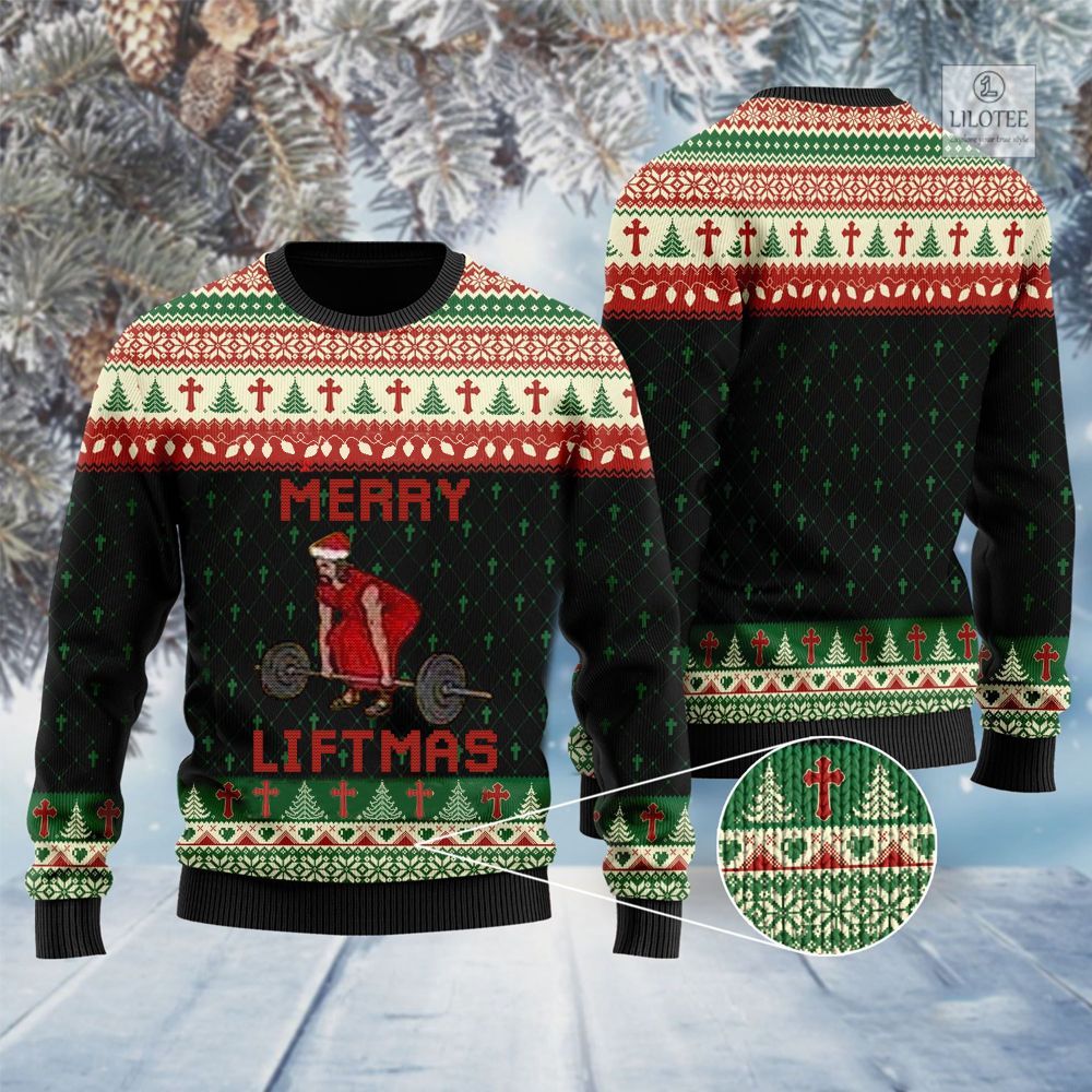 BEST Merry Liftmas Sweater and Sweatshirt 3
