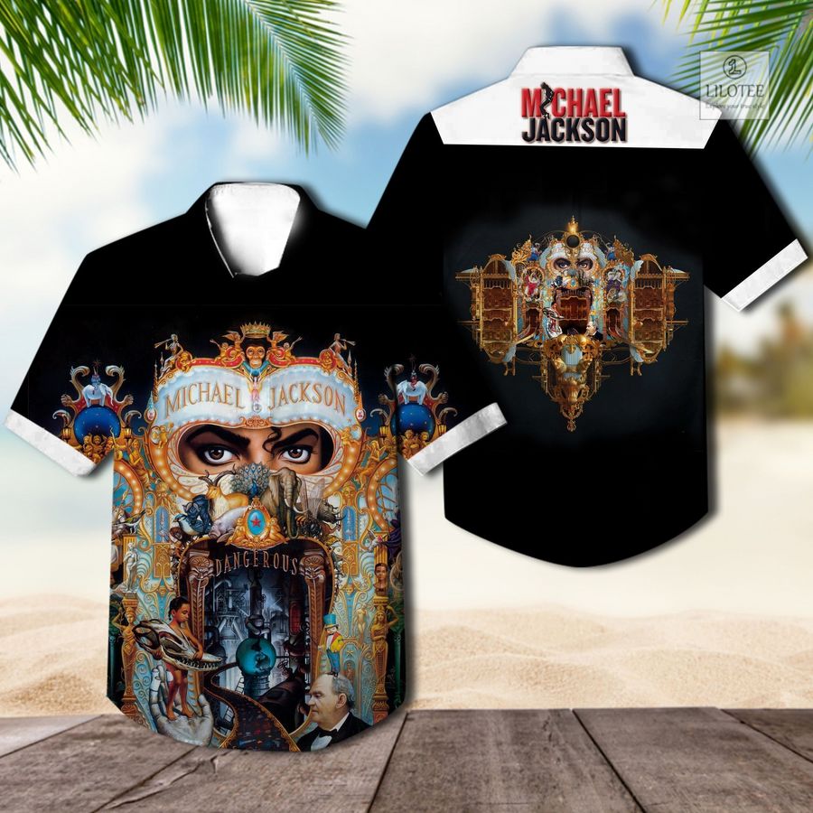 BEST Michael Jackson Dangerous Hawaiian Shirt 3