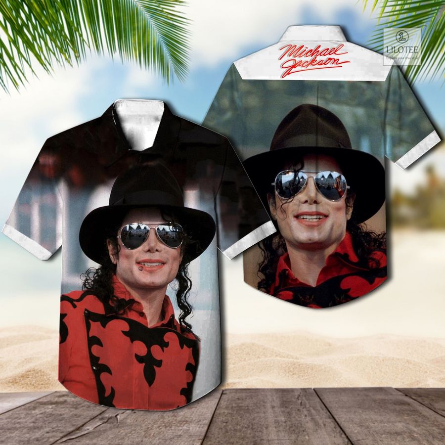 BEST Michael Jackson Halo Hawaiian Shirt 3