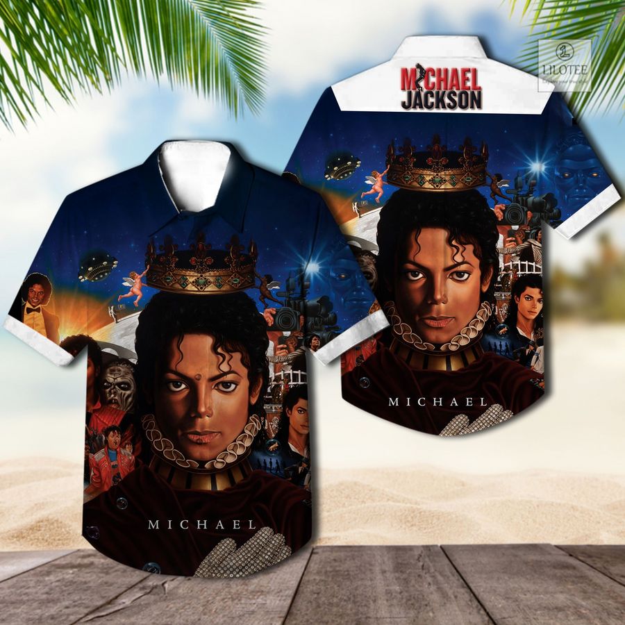 BEST Michael Jackson Michael Hawaiian Shirt 2
