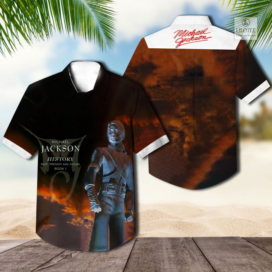 BEST Michael Jackson Past Present and Future Book I Hawaiian Shirt 3