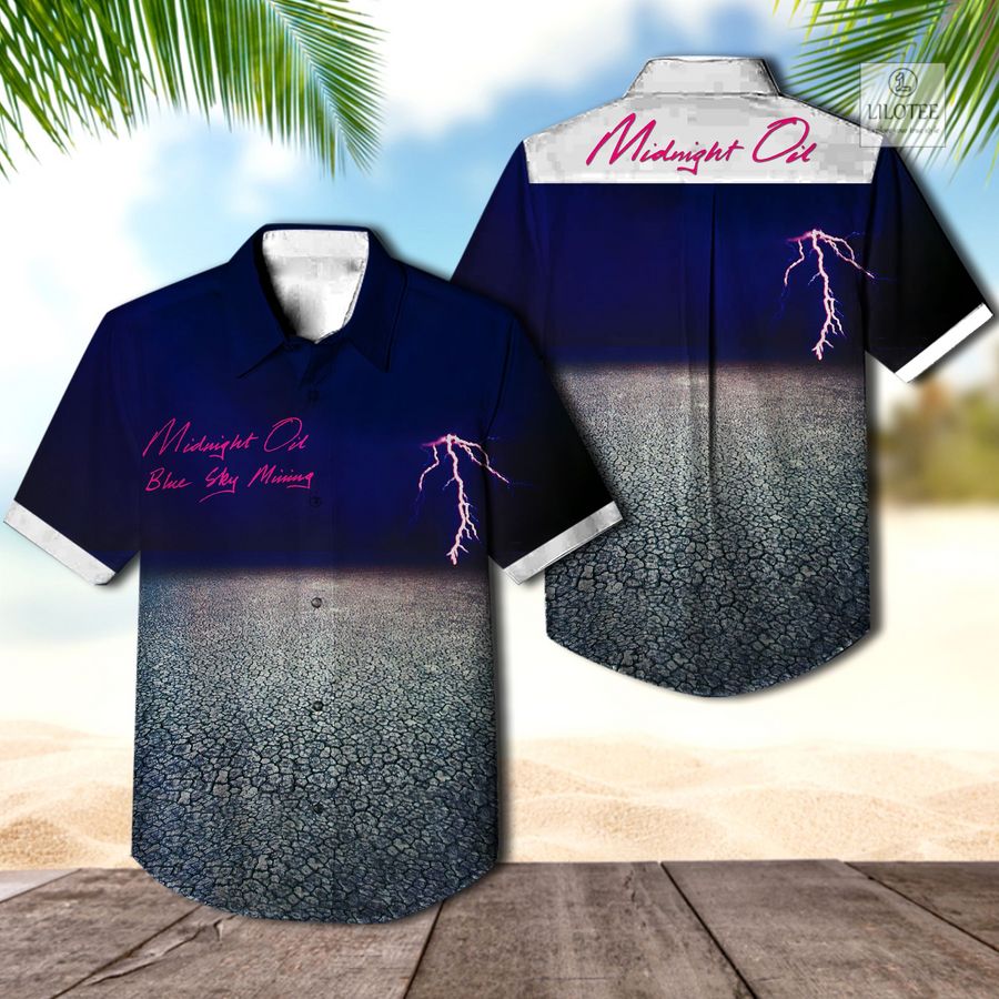BEST Midnight Oil Blue Sky Mining Hawaiian Shirt 2