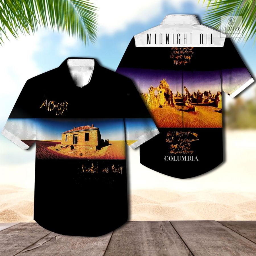 BEST Midnight Oil Diesel and Dust Hawaiian Shirt 3