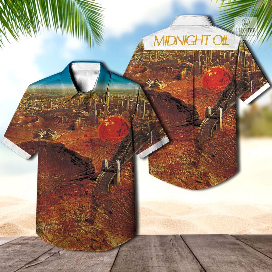 BEST Midnight Oil Red Sails in the Sunset Hawaiian Shirt 3